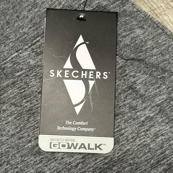 Women’s Skechers 3XL 24 - 26 Drawstring Skort Skirt Woven Gray Activewear NWT - Picture 7 of 10